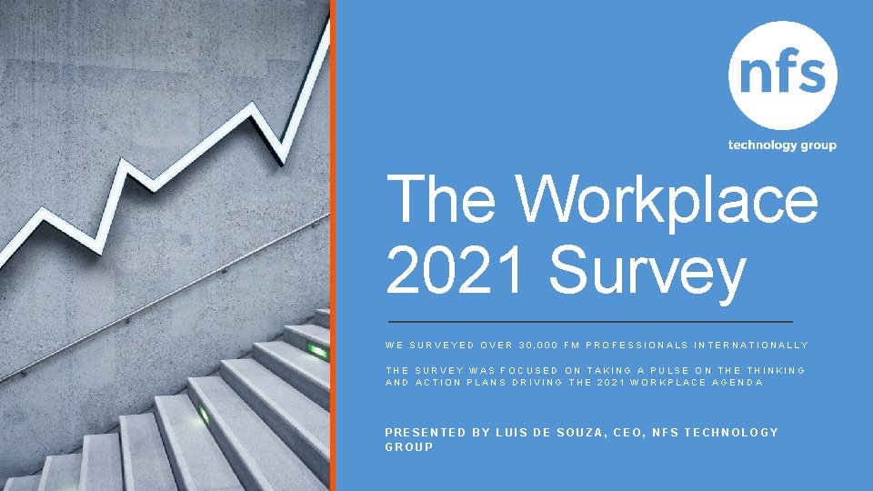 The Workplace 2021 Survey WE SURVEYED OVER 30, 000 FM PROFESSIONALS INTERNATIONALLY THE SURVEY