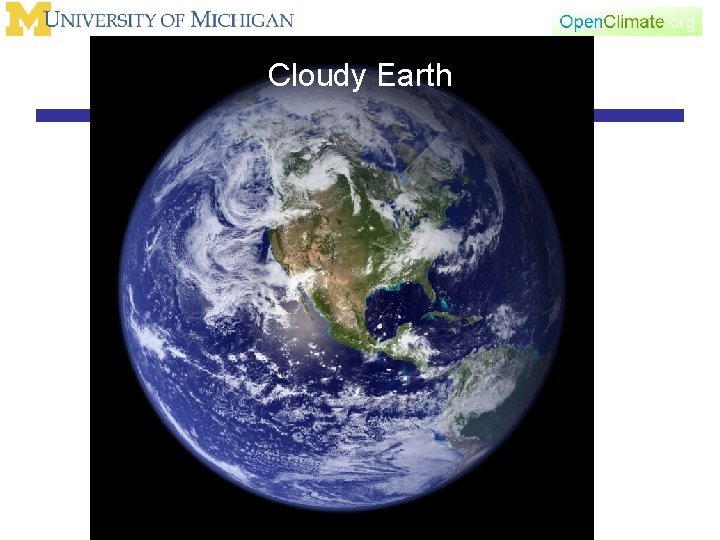 Cloudy Earth 