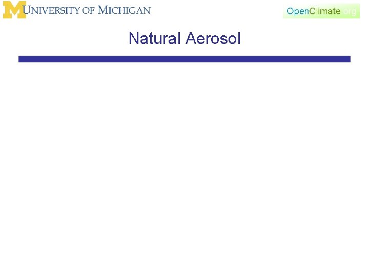 Natural Aerosol 