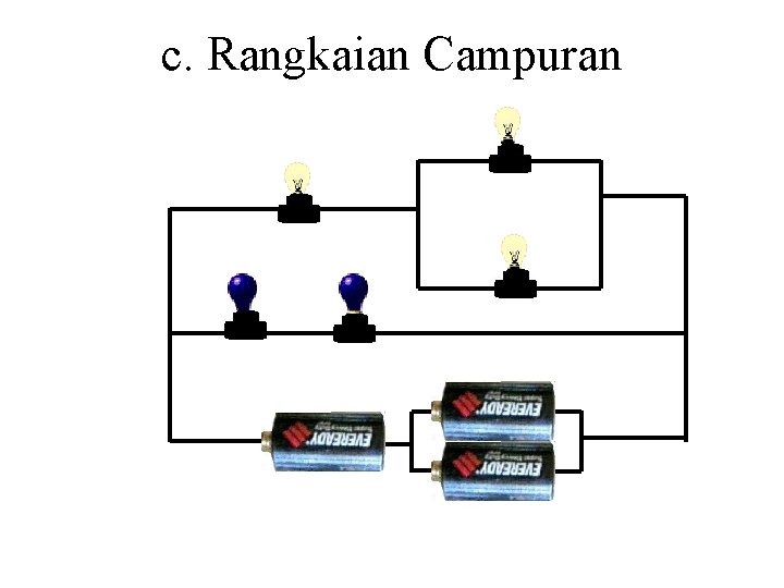 c. Rangkaian Campuran 