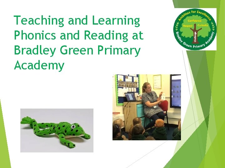 Teaching and Learning Phonics and Reading at Bradley Green Primary Academy 