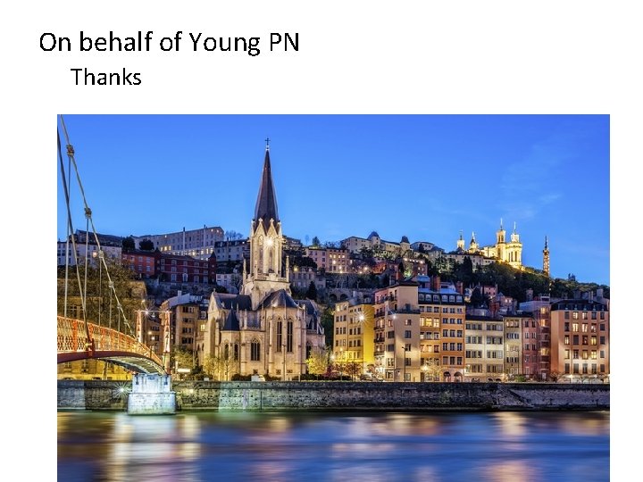 On behalf of Young PN Thanks 