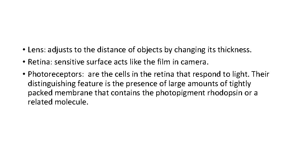 Light Lens Distance Changing 4 2 Vision Light Electromagnetic energy Wavelengths Electromagnetic