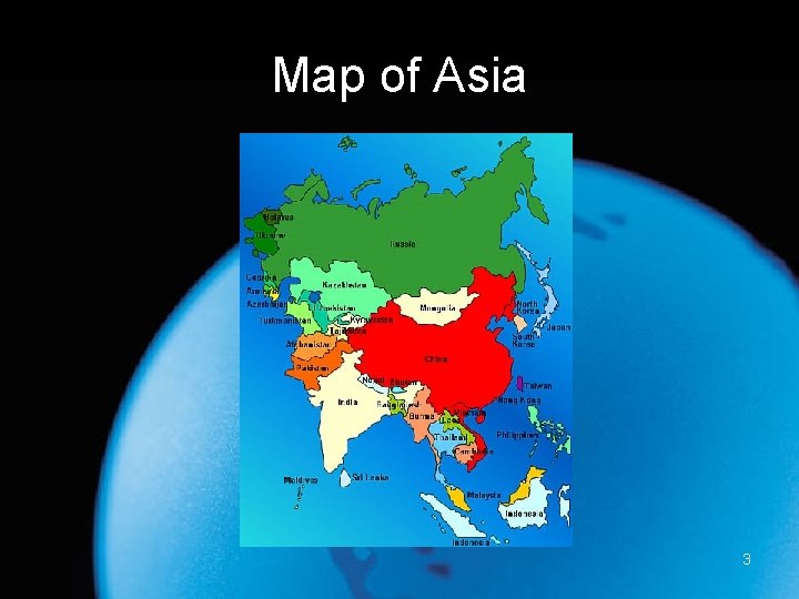 Map of Asia 3 