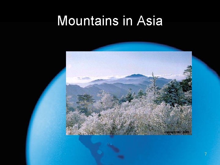 Mountains in Asia 7 