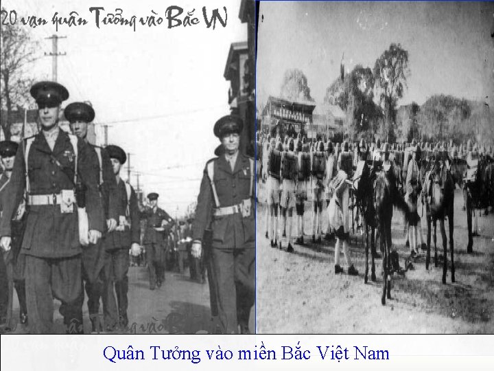 Quân Tưởng vào miền Bắc Việt Nam 