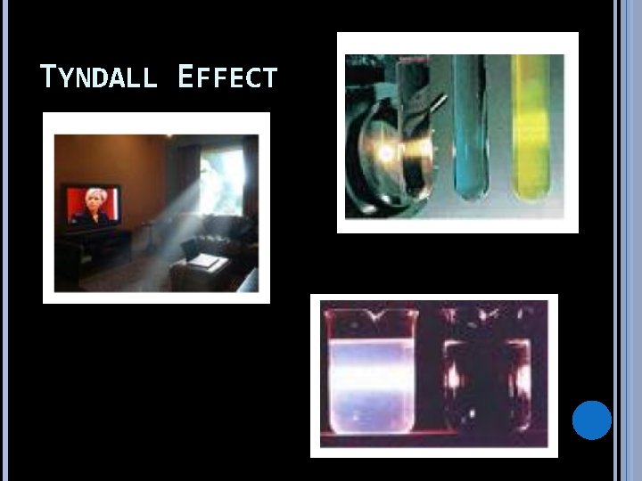 TYNDALL EFFECT 