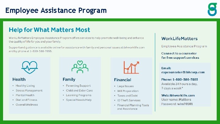 Employee Assistance Program Employee Assistance Program