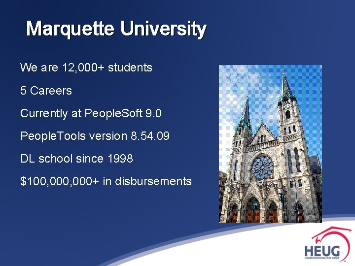 Marquette University We are 12, 000+ students 5 Careers Currently at People. Soft 9.