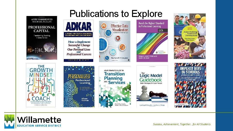 Publications to Explore Success, Achievement, Together. . . for All Students 