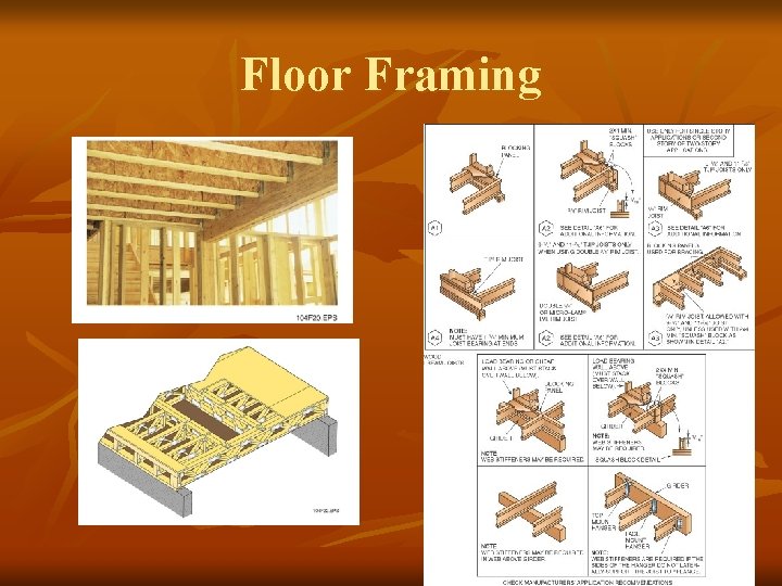 Floor Framing 
