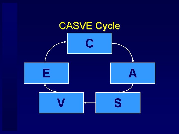 CASVE Cycle C E A V S 