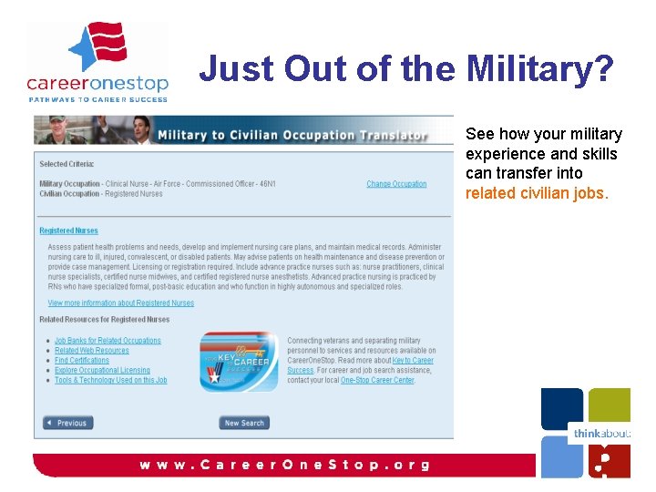 Just Out of the Military? See how your military experience and skills can transfer Just Out of the Military? See how your military experience and skills can transfer