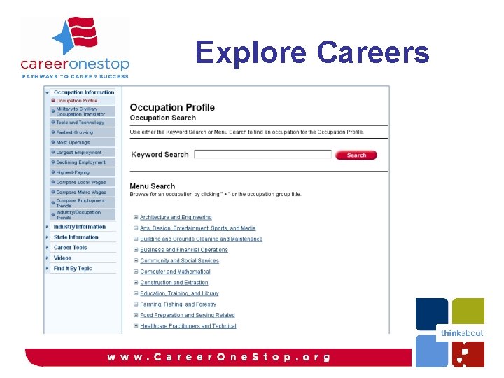 Explore Careers Explore Careers