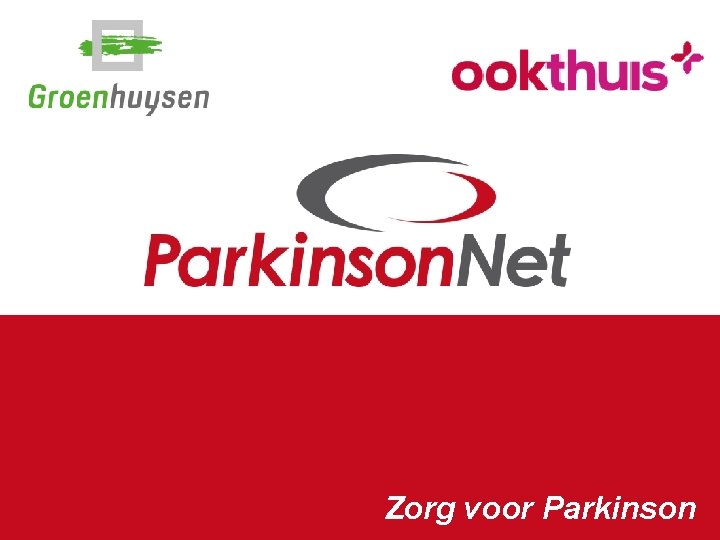 Zorg voor Parkinson 