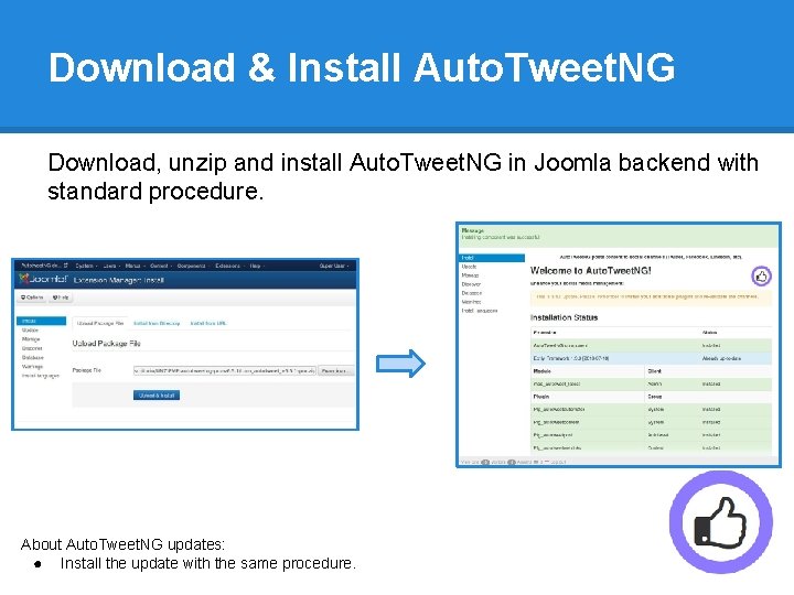 Download & Install Auto. Tweet. NG Download, unzip and install Auto. Tweet. NG in