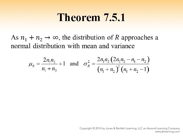 Theorem 7. 5. 1 • 