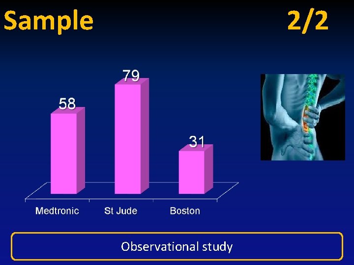 Sample 2/2 Observational study 