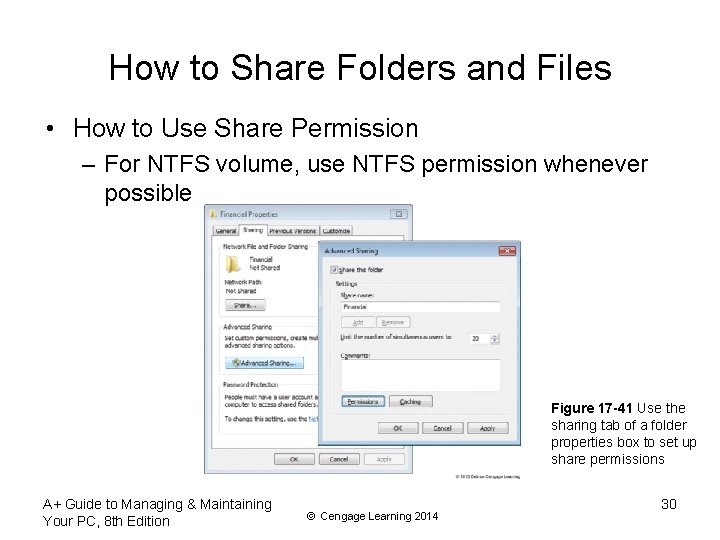 How to Share Folders and Files • How to Use Share Permission – For