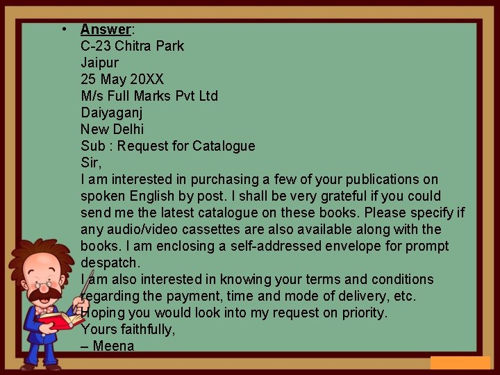  • Answer: C-23 Chitra Park Jaipur 25 May 20 XX M/s Full Marks