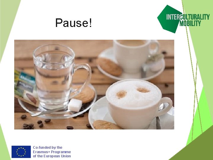 Pause! Co-funded by the Erasmus+ Programme of the European Union 