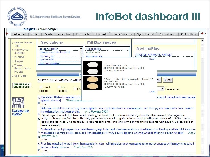 Info. Bot dashboard III 