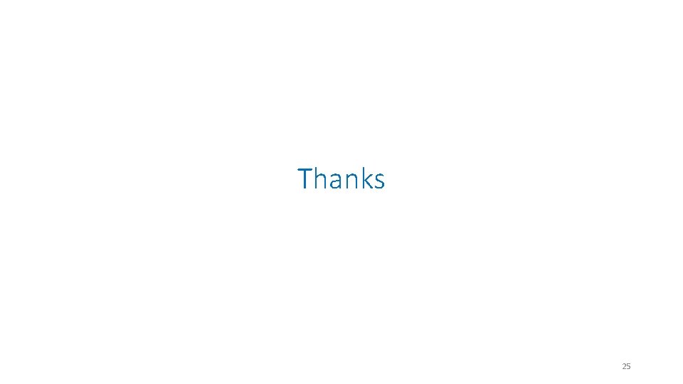 Thanks 25 