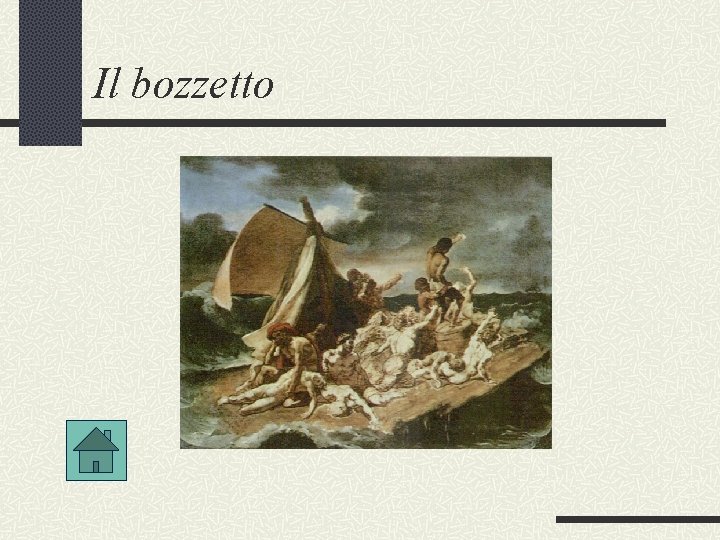Il bozzetto 