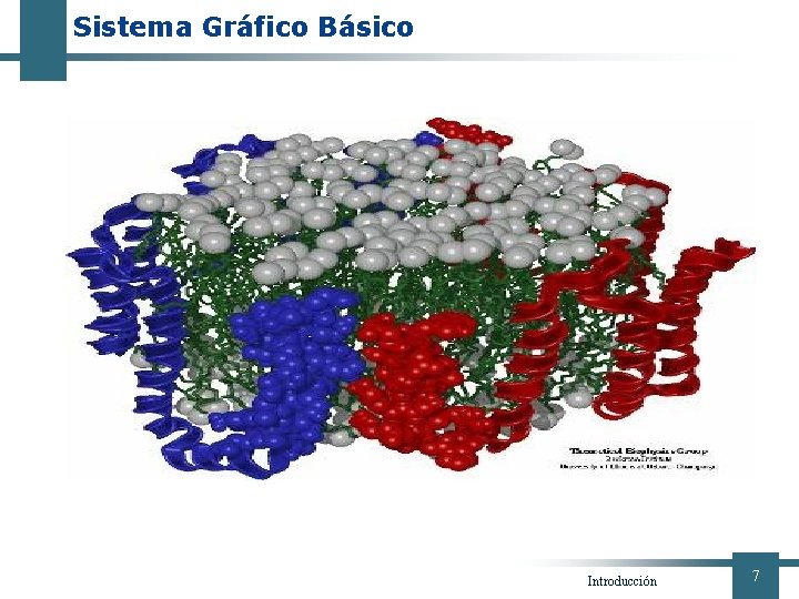 Sistema Gráfico Básico Introducción 7 