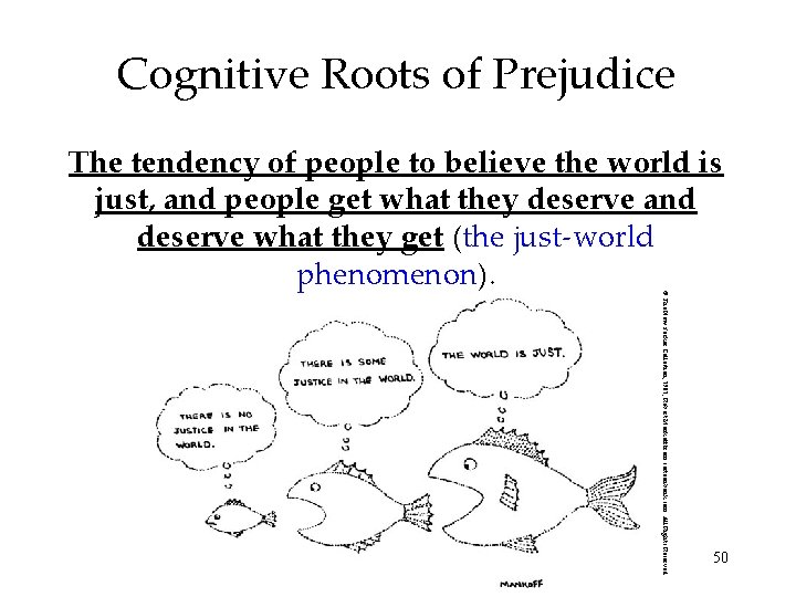 Cognitive Roots of Prejudice © The New Yorker Collection, 1981, Robert Mankoff from cartoonbank.