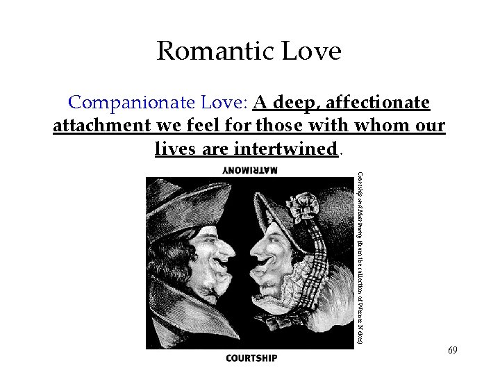 Romantic Love Companionate Love: A deep, affectionate attachment we feel for those with whom