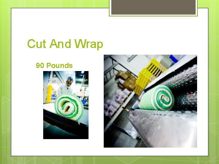 Cut And Wrap 90 Pounds Roll out! 