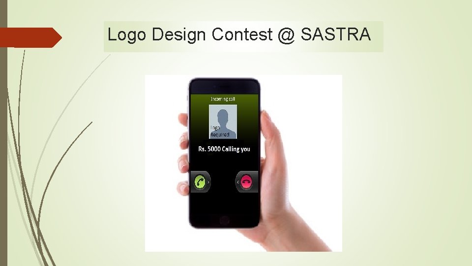 Logo Design Contest @ SASTRA 