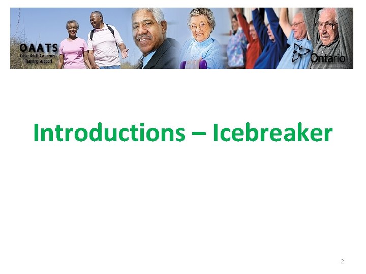 Introductions – Icebreaker 2 