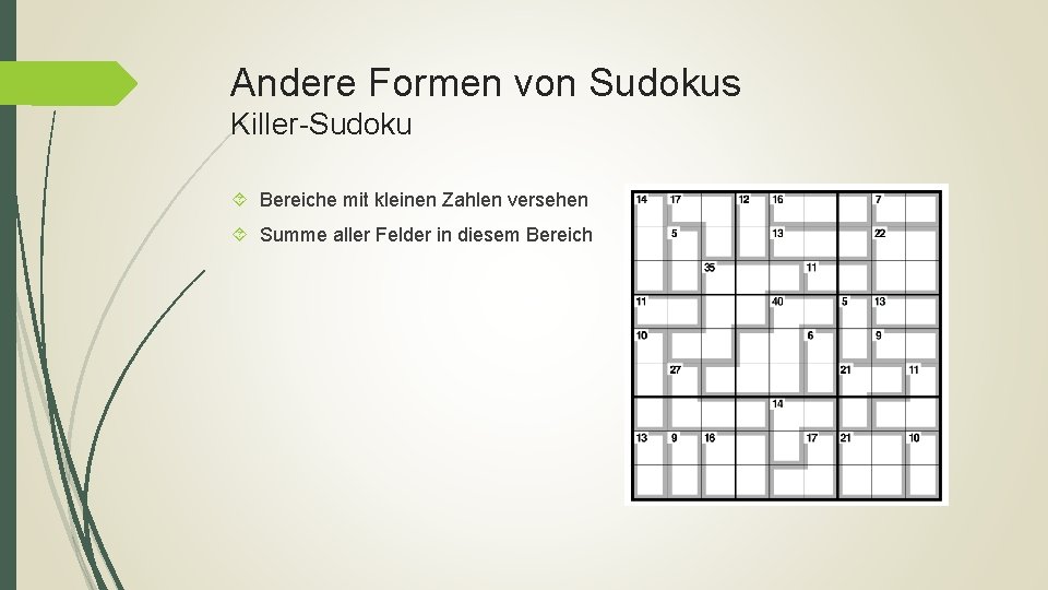 SUDOKU Ein Rtsel fr Menschen die nichts wissen