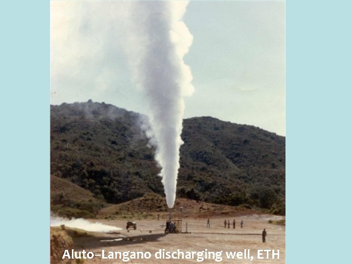 Aluto–Langano discharging well, ETH 