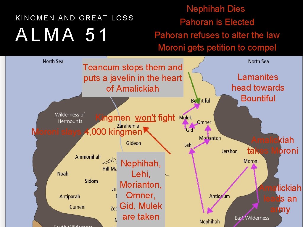 KINGMEN AND GREAT LOSS ALMA 51 Nephihah Dies Pahoran is Elected Pahoran refuses to KINGMEN AND GREAT LOSS ALMA 51 Nephihah Dies Pahoran is Elected Pahoran refuses to