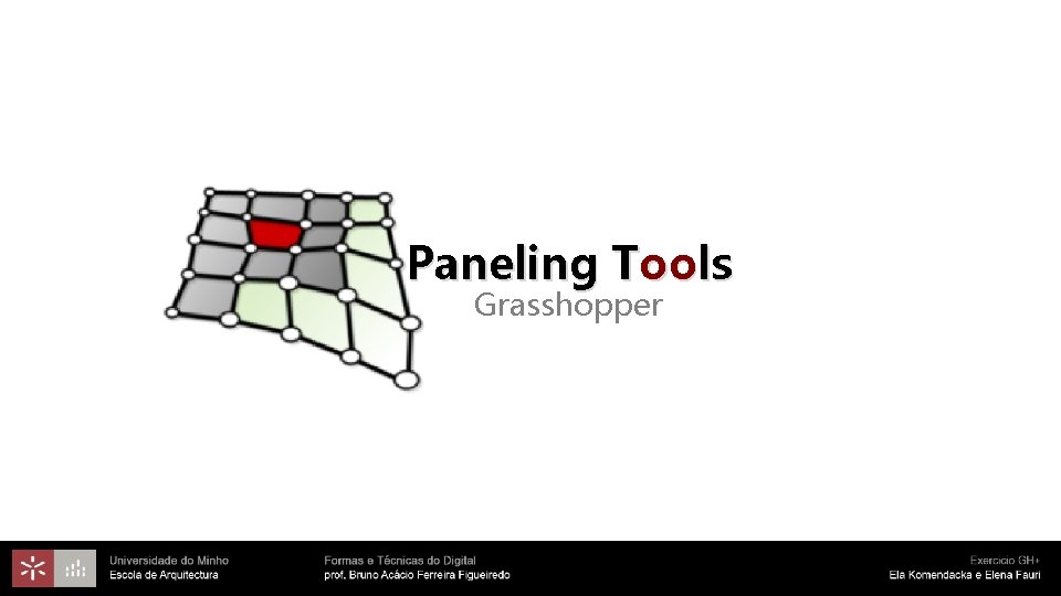 Paneling Tools Grasshopper 