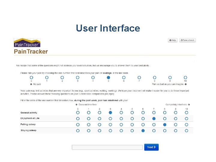 User Interface 