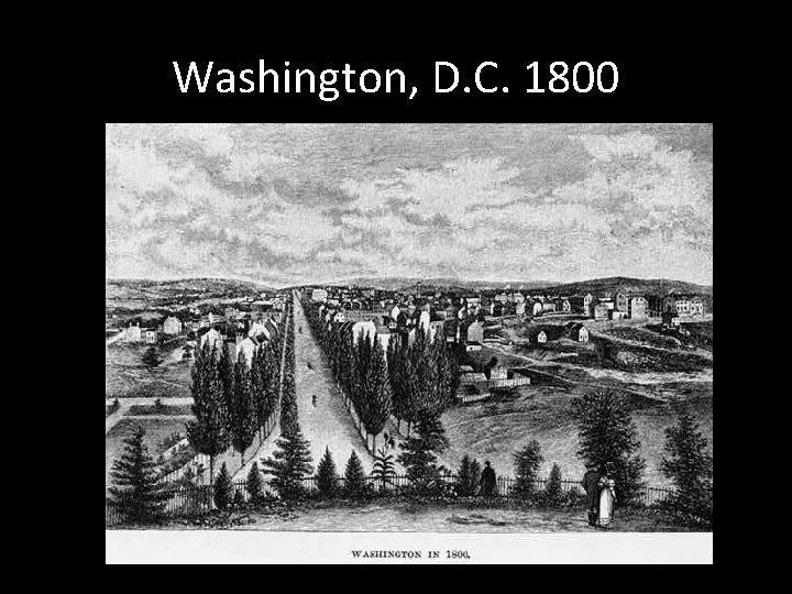 Washington, D. C. 1800 