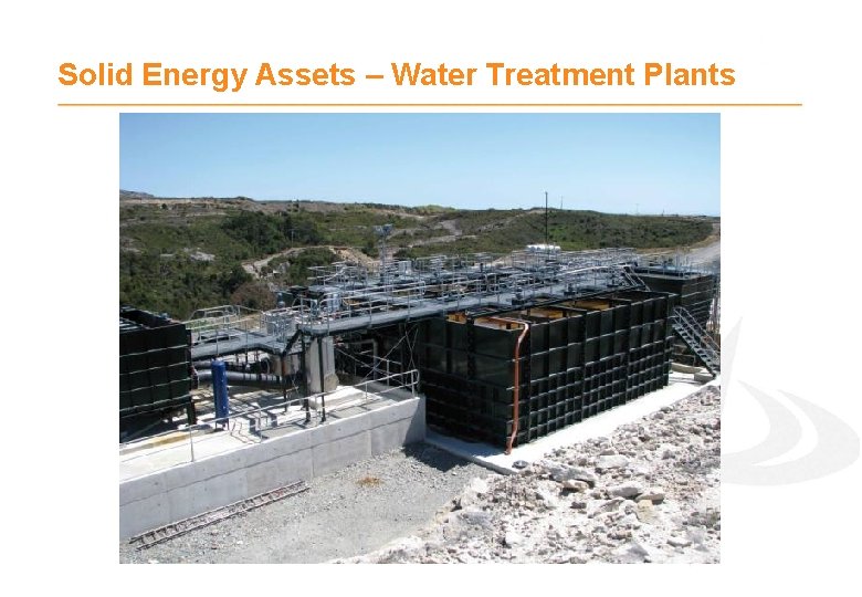 Solid Energy Assets – Water Treatment Plants 