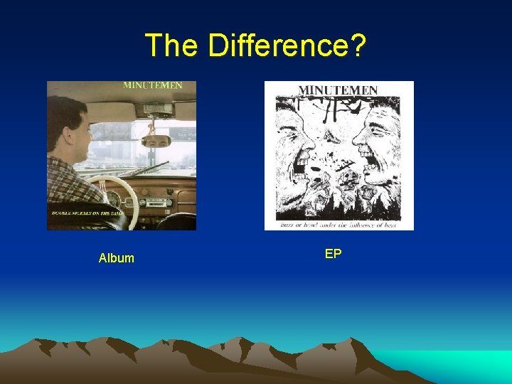 The Difference? Album EP The Difference? Album EP