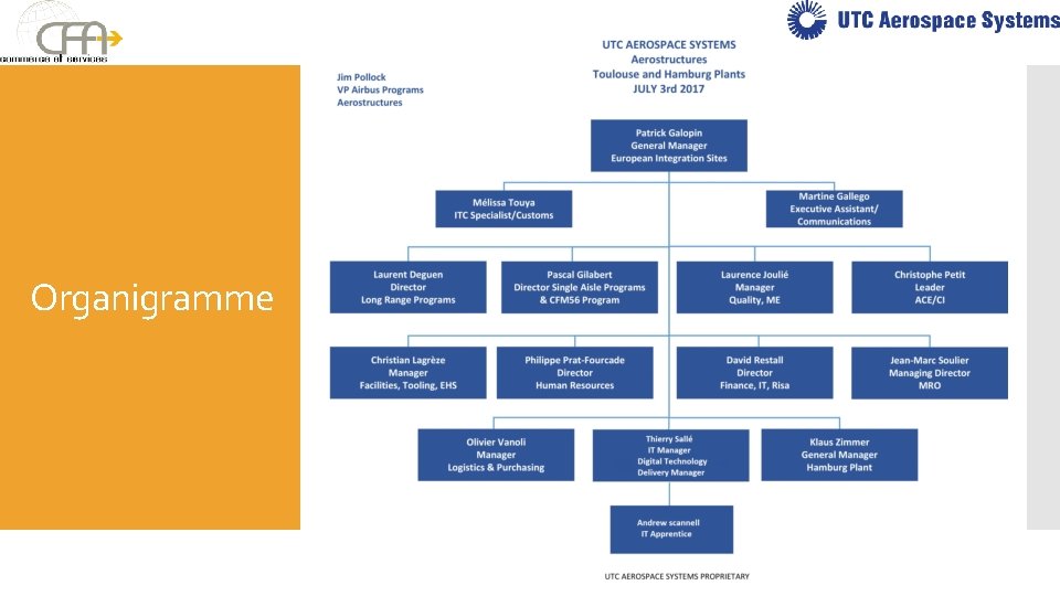 Organigramme 