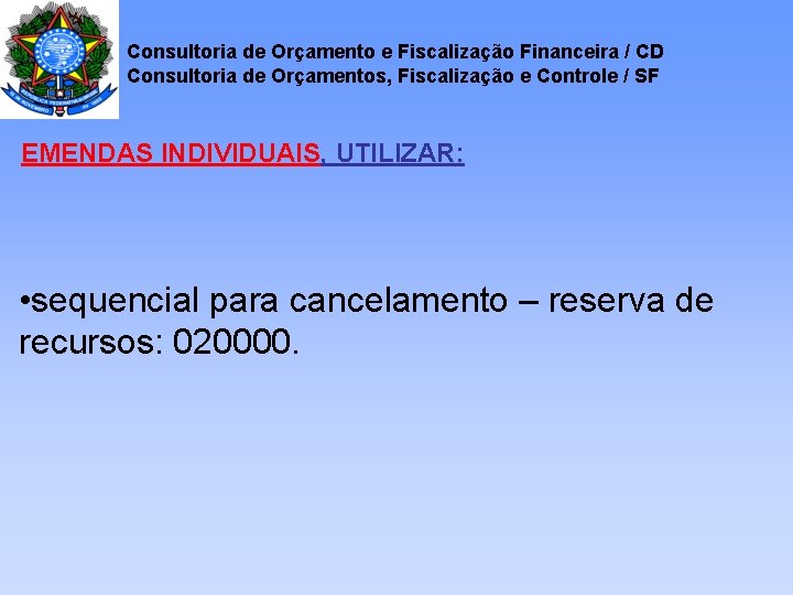 Consultoria de Orçamento e Fiscalização Financeira / CD Consultoria de Orçamentos, Fiscalização e Controle