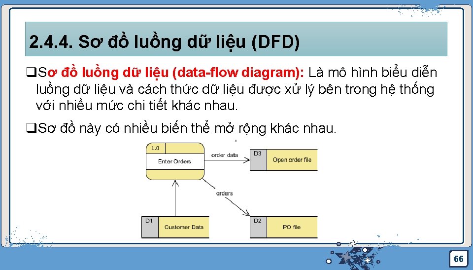 2. 4. 4. Sơ đồ luồng dữ liệu (DFD) q. Sơ đồ luồng dữ