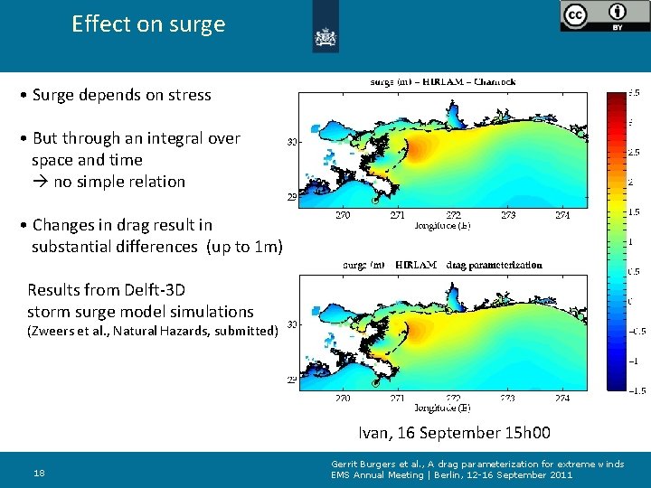 Effect on surge • Surge depends on stress • But through an integral over