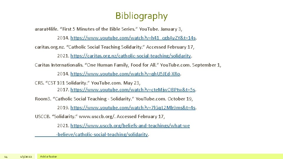 Bibliography ararat 4 life. “First 5 Minutes of the Bible Series. ” You. Tube.