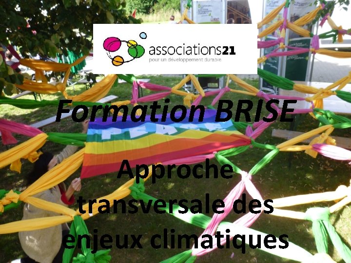 Formation BRISE Approche transversale des enjeux climatiques 