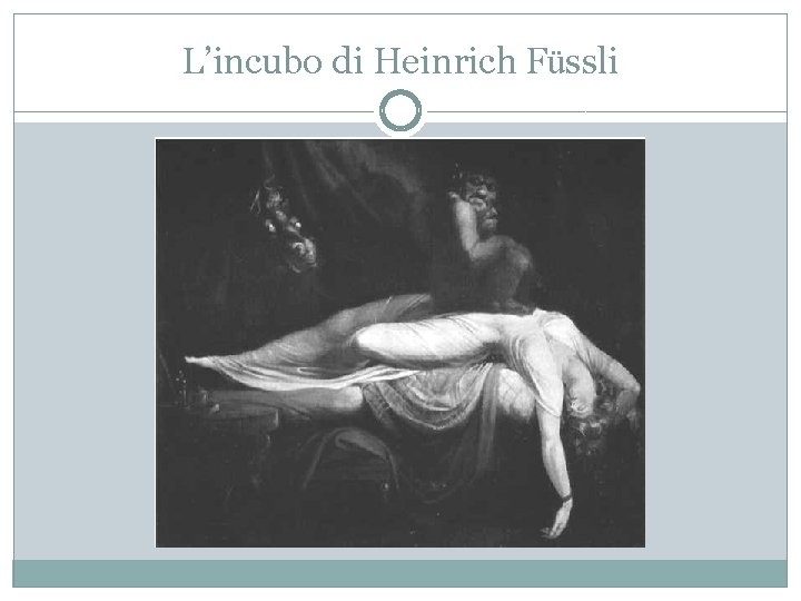 L’incubo di Heinrich Füssli 