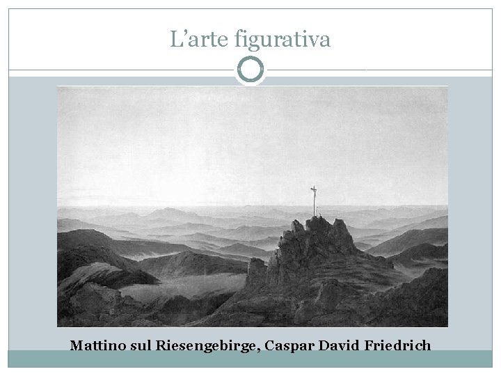 L’arte figurativa Mattino sul Riesengebirge, Caspar David Friedrich 